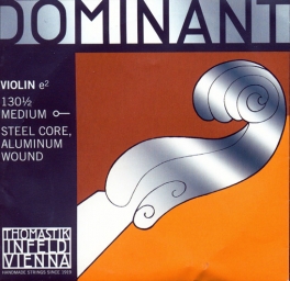 Dominant Violin Wound E String - medium - 1/2 Dominant Violin Wound E String - medium - 1/2