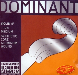 Dominant Violin Aluminum D String - medium - 3/4