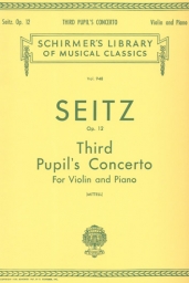Seitz - Student Concerto No. 3 in G minor, Op. 12 (SCHIR)