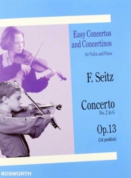 Seitz - Student Concerto No. 2 in G Major, Op. 13 (BOS)
