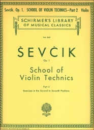 School of Violin Technics: Op. 1 Part 2