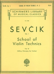 School of Violin Technics: Op. 1 Part 3