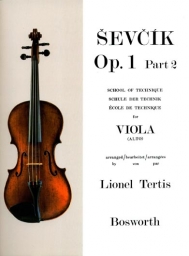 School of Technique Op.1 Part 2 for Viola
