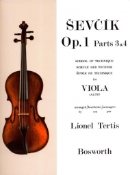 School of Technique Op.1 Parts 3 & 4 for Viola