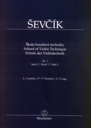 School of Violin Technique op. 1 book 2