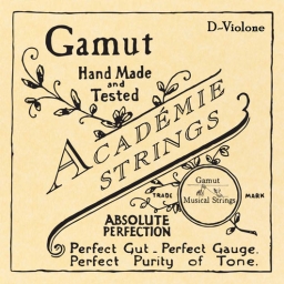 Gamut Academie Violin D(3) String - Medium - Gimped Gut -No Ball