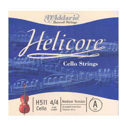 Corde Helicore, violoncelle 4/4, sol - medium (Straight)