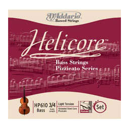 Helicore Pizzicato Bass A String - medium (Straight) - 3/4