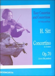 Concertino en La min. Op.70 (1st to 5th Position)