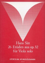 26 Etudes Op. 32 for Viola Solo