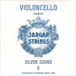 Jargar Silver Sound Cello G String - medium - 4/4