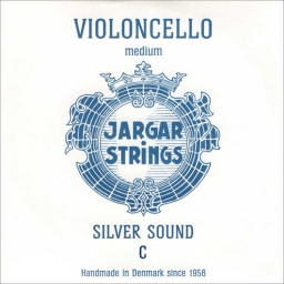 Jargar Silver Sound Cello C String - medium - 4/4