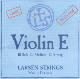 Corde Larsen, violon 4/4, mi or boule - soft
