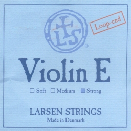 Larsen Violin Steel E String, Loop - strong - 4/4