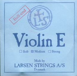 Corde Larsen, violon 4/4, mi acier boule - medium