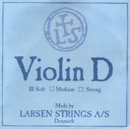 Corde Larsen, violon 4/4, ré aluminium - soft