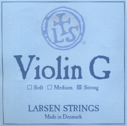 Cuerda Sol Violín Larsen - strong - 4/4