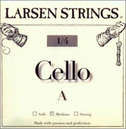 Corde Larsen Fractional LA pour violoncelle - Medium - 1/4 