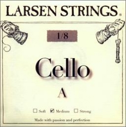 Corde Larsen Fractional LA pour violoncelle - Medium - 1/8  