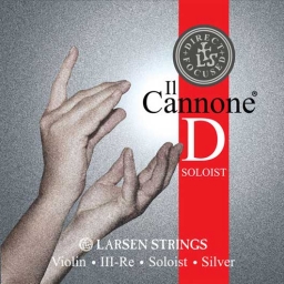 Larsen Il Cannone Soloist Violin D String - 4/4-Direct - Focused