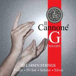 Larsen Il Cannone Soloist Violin G String - 4/4-Direct - Focused