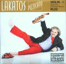 Lakatos Violin A String - medium - 4/4
