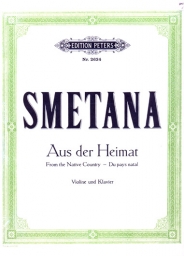Smetana - From My Homeland for Violin and Piano (PET)