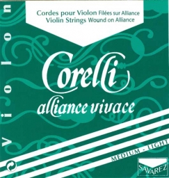 Corelli Alliance Vivace Violin E String, Ball - light - 4/4