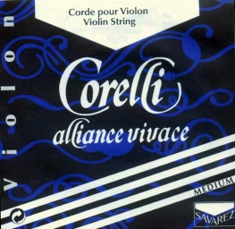 Corelli Alliance Vivace Violin D String - medium - 4/4