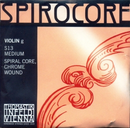 Cuerda Spirocore, violín - Sol cromo - medium - 4/4