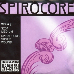 Spirocore Viola Silver G String - medium