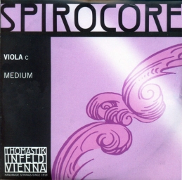 Cuerda Spirocore, viola - Do chromesteel - medium