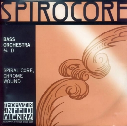 Cuerda Spirocore Orchestra, contrabajo - Re - weich - 3/4