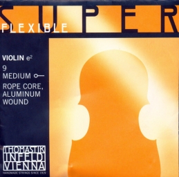 Cuerda Superflexible, violín - Mi - medium - 4/4