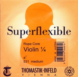 Cuerda Superflexible, violín - La - medium - 1/4