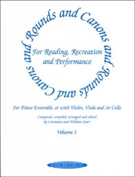 Rounds and Canons - Piano Part - Volume 1