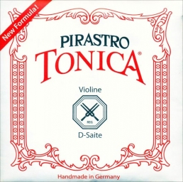 Corde Tonica RÉ argent pour violon - Fort - 4/4 (New Formula)