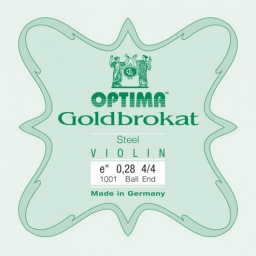 Goldbrokat Violin Steel E String, Ball 28- heavy - 4/4