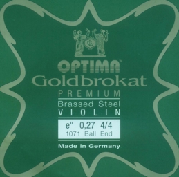 Cuerda de Violín Goldbrokat Premium Brassed Steel -MI27 -4/4 Bola