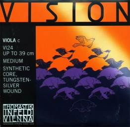 Cuerda Do Viola Vision Plata