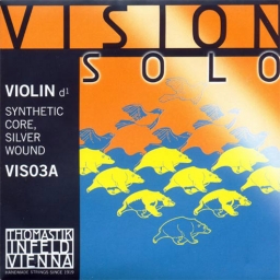 Corde Vision Solo RÉ pour violon - Argent - 4/4