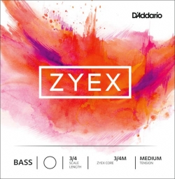 Zyex Bass D String - medium - 3/4