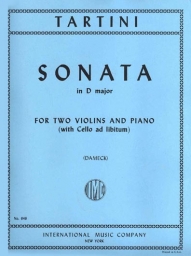 Tartini - Sonata in D major for Two Violins and Piano (INT)