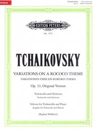 ROCOCO VARIATIONS OP.33 ORIGINAL VERSION FOR CELLO AND PIANO