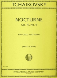 Tchaikovsky - Nocturne Op. 19, No. 4 (INT)