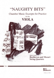 Naughty Bits from Beethoven and Mozart String Quartets for Vla
