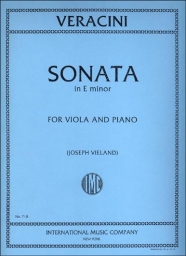 Veracini - Sonata in E minor for Viola and Piano (INT)