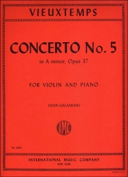 Vieuxtemps - Violin Concerto No. 5 in A Minor, Op.37 (INT)