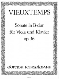 Vieuxtemps - Sonata in B flat Op.36 for Viola and Piano (KUNZ)