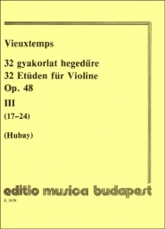 32 Etudes for Violin op. 48 (17-24)